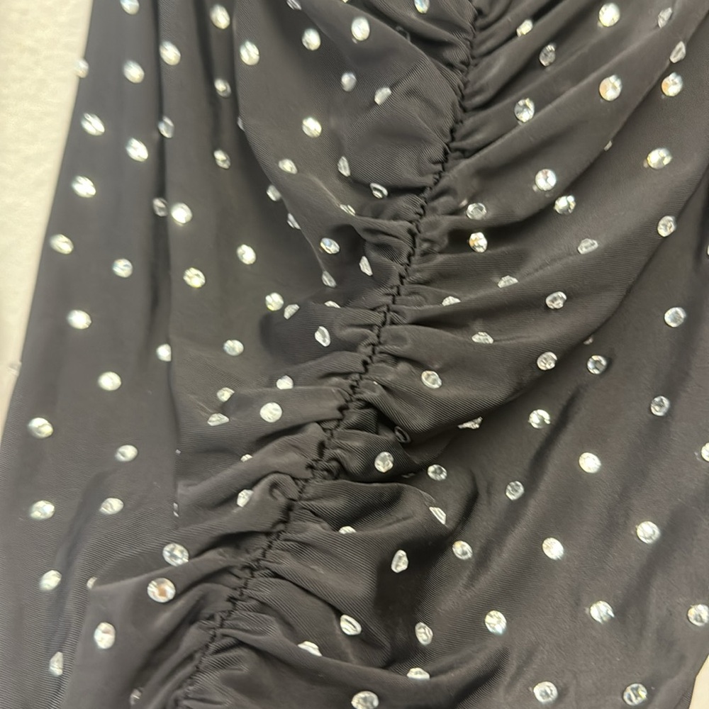 Crystal-embellished cutout jersey midi dress - Picture 8 of 10